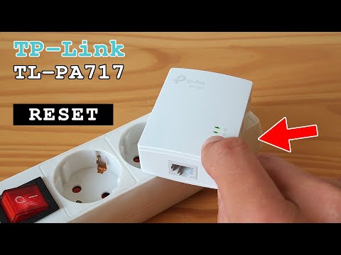 Reset Your Powerline Adapters